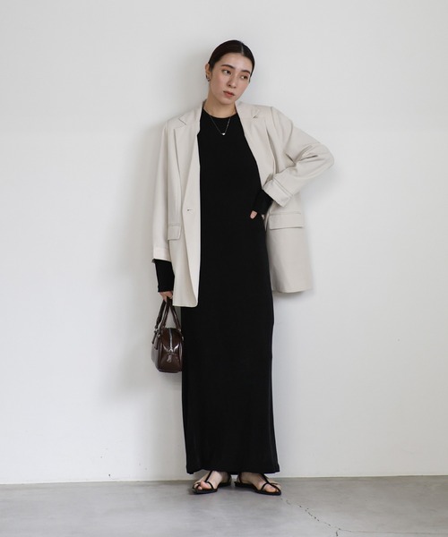 シャイニーナローワンピース（ワンピース）｜select MOCA（セレクト