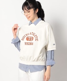 【DISCUS 】グランドパーク別注 プリント入り ラグランプルオーバー
