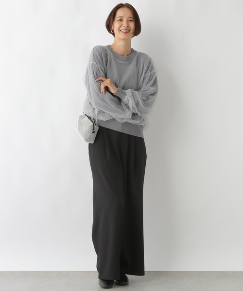 LEPSIM（レプシィム）の「ストーンメッシュ2WAYショルダー　234673（ショルダーバッグ・レディース・シルバー/ブラック・ONE SIZE）」の13枚目の写真