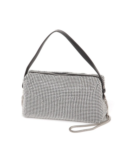 LEPSIM（レプシィム）の「ストーンメッシュ2WAYショルダー　234673（ショルダーバッグ・レディース・シルバー/ブラック・ONE SIZE）」の15枚目の写真
