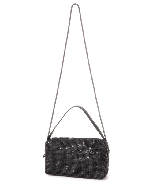 LEPSIM（レプシィム）の「ストーンメッシュ2WAYショルダー　234673（ショルダーバッグ・レディース・シルバー/ブラック・ONE SIZE）」の16枚目の写真