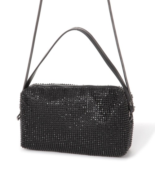 LEPSIM（レプシィム）の「ストーンメッシュ2WAYショルダー　234673（ショルダーバッグ・レディース・シルバー/ブラック・ONE SIZE）」の17枚目の写真