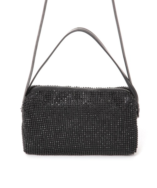 LEPSIM（レプシィム）の「ストーンメッシュ2WAYショルダー　234673（ショルダーバッグ・レディース・シルバー/ブラック・ONE SIZE）」の19枚目の写真