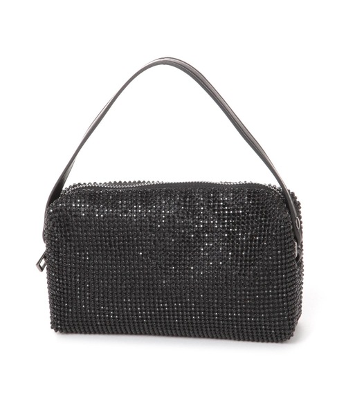 LEPSIM（レプシィム）の「ストーンメッシュ2WAYショルダー　234673（ショルダーバッグ・レディース・シルバー/ブラック・ONE SIZE）」の21枚目の写真