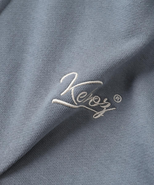 KEBOZ(ケボズ)の「KEBOZ/ケボズ BB LOGO SWEAT FULL ZIP HOODIE(パーカー・メンズ・グレー/ブラック・LARGE/MEDIUM)」の4枚目の写真