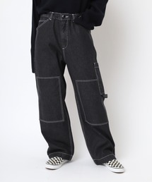 RNA | R4292 スクエアパッチワークパンツ(デニムパンツ)