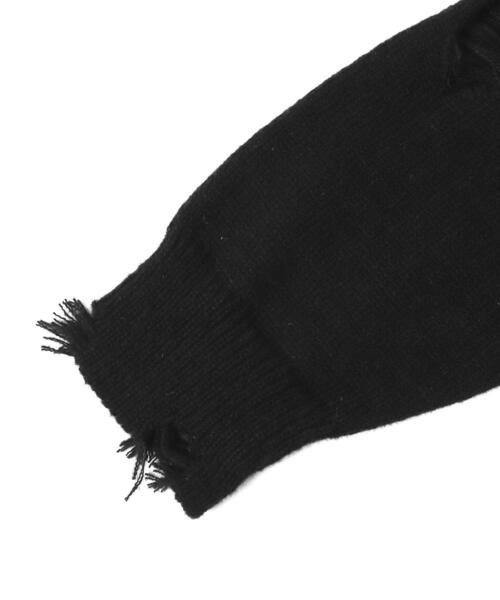 dispark（ディスパーク）の「DISPARK/バタフライダメージワンショルダーニット（ニット/セーター・レディース・ブラウン/ブラック・FREE）」の19枚目の写真