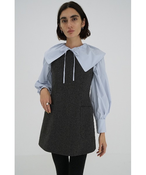 トップス APRON TOPS CLANE CLANE（クラネ）の「CLANE/クラネ/APRON TOPS（Tシャツ