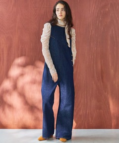 ジャーナルスタンダードラックス8OZデニムオールインワン 8OZデニムテーパーオールインワン（つなぎ／オールインワン