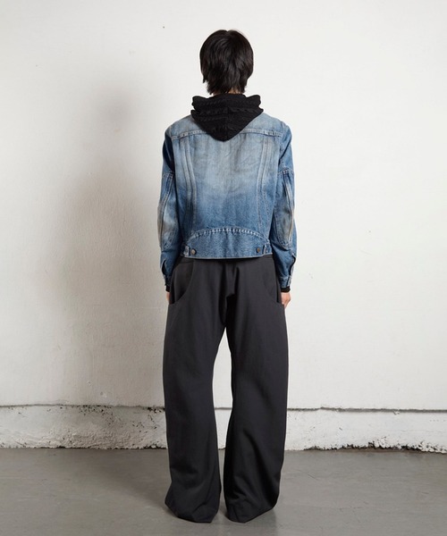 NVRFRGT（ネヴァーフォーゲット）の「DENIM MOTORCYCLE JACKET（ブルゾン・メンズ・インディゴブルー・1/2）」の6枚目の写真