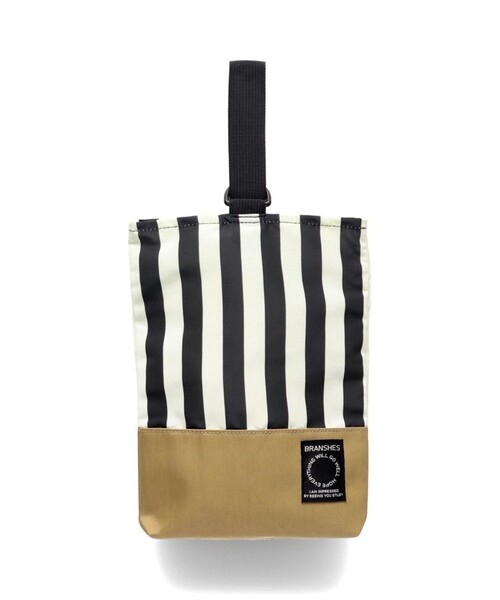 BRANSHES(ブランシェス)の「シューズバッグ(バックパック/リュック・キッズ・ブラック/アイボリー/ブルーグレー/ラベンダー・FREE)」の1枚目の写真