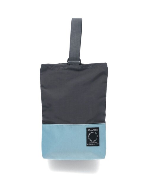 BRANSHES(ブランシェス)の「シューズバッグ(バックパック/リュック・キッズ・ブラック/アイボリー/ブルーグレー/ラベンダー・FREE)」の3枚目の写真