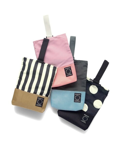 BRANSHES(ブランシェス)の「シューズバッグ(バックパック/リュック・キッズ・ブラック/アイボリー/ブルーグレー/ラベンダー・FREE)」の10枚目の写真