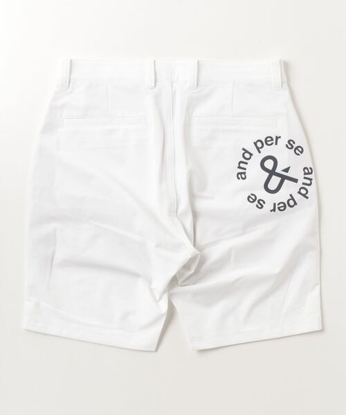 and per se(アンパスィ)の「スイングドライWクロスハーフパンツ(メンズ)(その他パンツ・メンズ・ホワイト/ネイビー/ターコイズブルー・L/LL/M)」の14枚目の写真