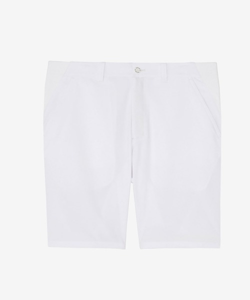 and per se(アンパスィ)の「スイングドライWクロスハーフパンツ(メンズ)(その他パンツ・メンズ・ホワイト/ネイビー/ターコイズブルー・L/LL/M)」の2枚目の写真