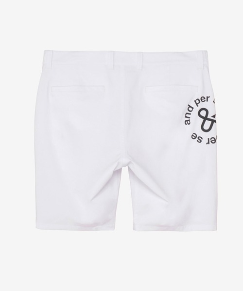 and per se(アンパスィ)の「スイングドライWクロスハーフパンツ(メンズ)(その他パンツ・メンズ・ホワイト/ネイビー/ターコイズブルー・L/LL/M)」の6枚目の写真