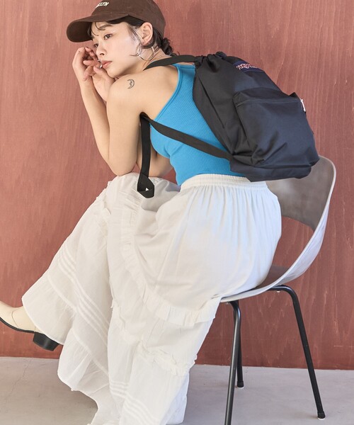 FREAK'S STORE(フリークスストア)の「限定展開 JANSPORT/ジャンスポーツ DRAW SACK/ドローサック(リュック・ナップサック)(バックパック/リュック・レディース・ラベンダー/ネイビー/レッド/ブラック・ONE SIZE)」の16枚目の写真