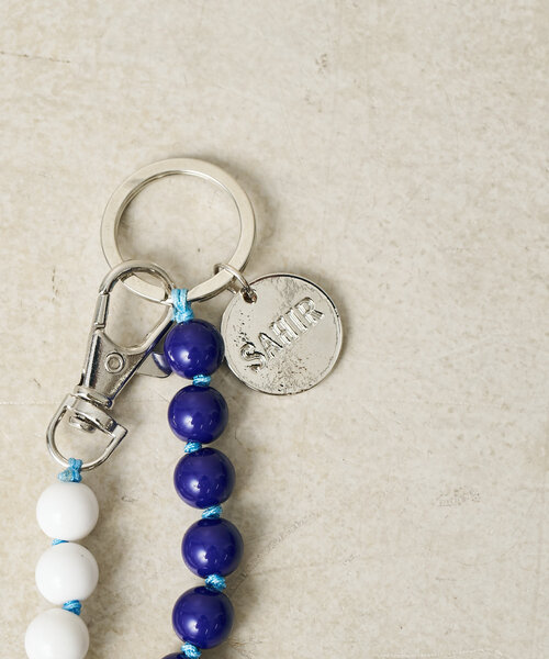 BIRTHDAY BAR(バースデイバー)の「【SAHIR サヒール】Ball chain strap(チャーム・レディース・ホワイト/グリーン系その他2/オレンジ・0)」の8枚目の写真