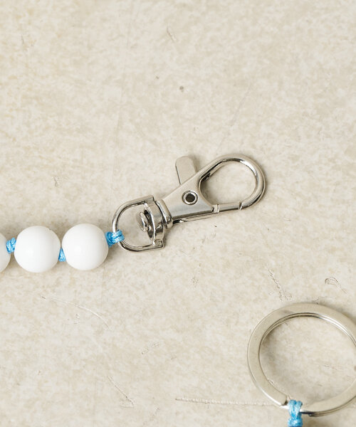 BIRTHDAY BAR(バースデイバー)の「【SAHIR サヒール】Ball chain strap(チャーム・レディース・ホワイト/グリーン系その他2/オレンジ・0)」の10枚目の写真