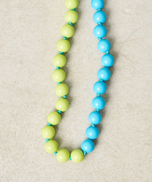 BIRTHDAY BAR(バースデイバー)の「【SAHIR サヒール】Ball chain strap(チャーム・レディース・ホワイト/グリーン系その他2/オレンジ・0)」の14枚目の写真