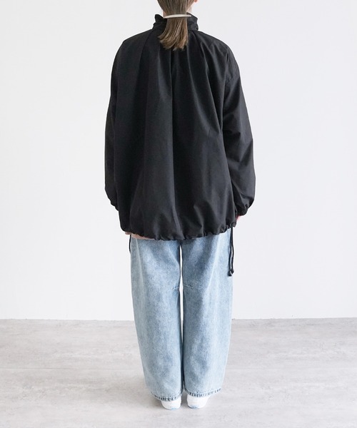 reca（レカ）の「オーバーサイズドロスト付コート（その他アウター・レディース・ブラック/ベージュ・M）」の21枚目の写真