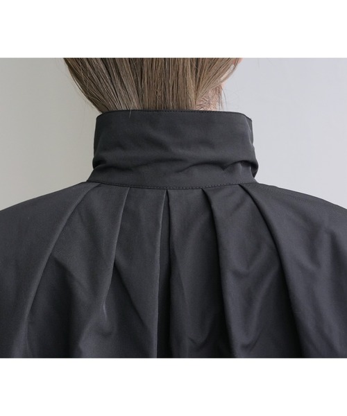 reca（レカ）の「オーバーサイズドロスト付コート（その他アウター・レディース・ブラック/ベージュ・M）」の14枚目の写真