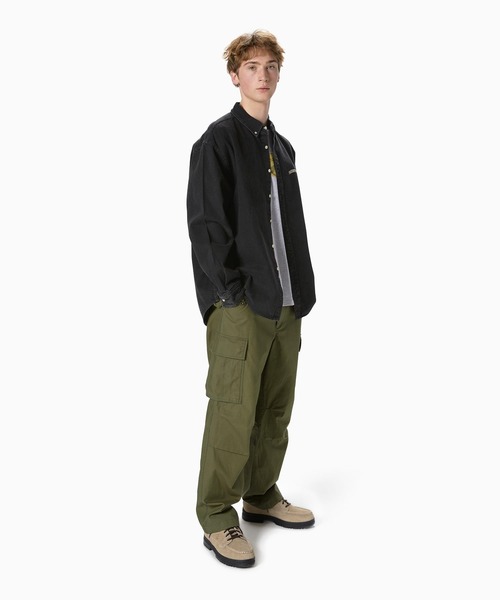 thisisneverthat(ディスイズネバーザット)の「Washed Denim Shirt(シャツ/ブラウス・メンズ・グレー/ライトブルー/ブラック・M/L/XL/S)」の6枚目の写真