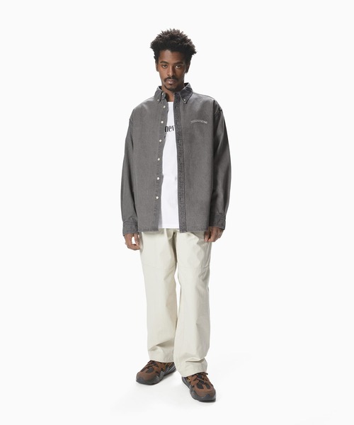thisisneverthat(ディスイズネバーザット)の「Washed Denim Shirt(シャツ/ブラウス・メンズ・グレー/ライトブルー/ブラック・M/L/XL/S)」の9枚目の写真