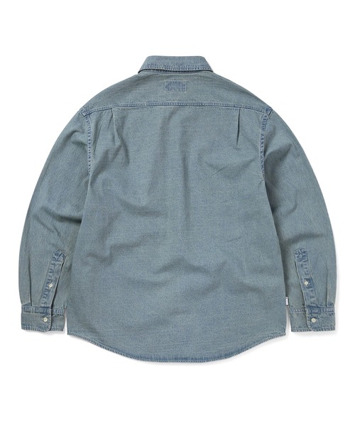 thisisneverthat(ディスイズネバーザット)の「Washed Denim Shirt(シャツ/ブラウス・メンズ・グレー/ライトブルー/ブラック・M/L/XL/S)」の11枚目の写真