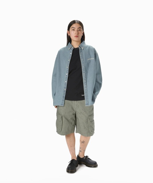 thisisneverthat(ディスイズネバーザット)の「Washed Denim Shirt(シャツ/ブラウス・メンズ・グレー/ライトブルー/ブラック・M/L/XL/S)」の13枚目の写真