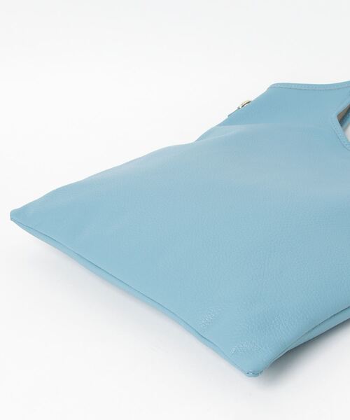 LAURA DI MAGGIO（ローラディマッジオ）の「(LAURA DI MAGGIO)LEATHER TOTE BAG（トートバッグ・レディース・ブルー/ブラック・ONE SIZE）」の13枚目の写真