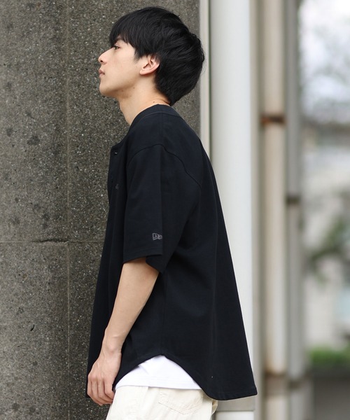 NEW ERA（ニューエラ）の「NEW ERA/ニューエラ 半袖シャツ ベースボールシャツ 14410204/14410205/14410206（シャツ/ブラウス・メンズ・ブラック/ホワイト/ネイビー・M/L/XL/XXL）」の14枚目の写真