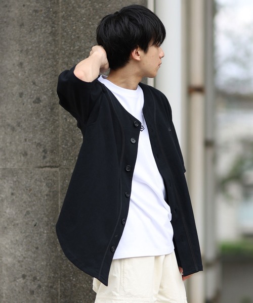 NEW ERA（ニューエラ）の「NEW ERA/ニューエラ 半袖シャツ ベースボールシャツ 14410204/14410205/14410206（シャツ/ブラウス・メンズ・ブラック/ホワイト/ネイビー・M/L/XL/XXL）」の16枚目の写真