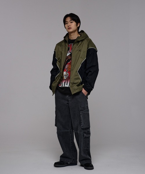 ジョーダン ブルックリン メンズ フーデッド ドラフト ジャケット