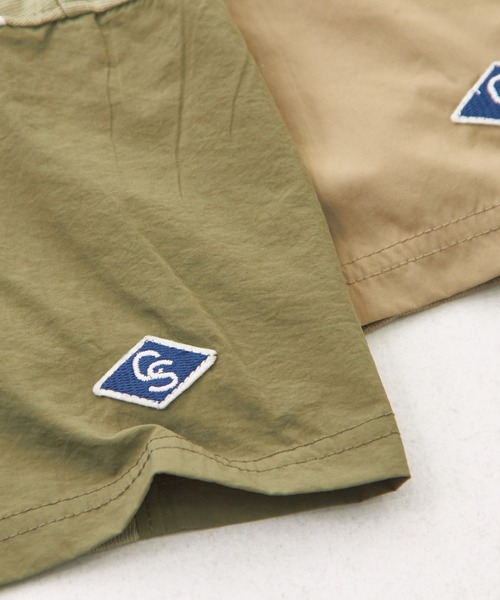 CUBE SUGAR（キューブシュガー）の「ナイロン×カットソーライン入りドルマンスリーブＴシャツ（Tシャツ/カットソー・レディース・スミクロ/ナチュラル/ベージュ/カーキ・M）」の16枚目の写真