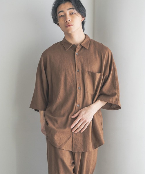 LOWRYS FARM（ローリーズファーム）の「ノルマンディリネンイージーパンツ　249968（その他パンツ・メンズ・ブルー/ブラウン/チャコールグレー・LARGE/MEDIUM）」の22枚目の写真