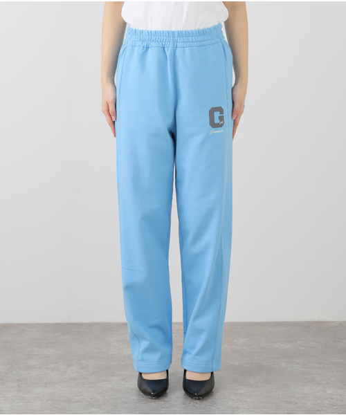 JOURNAL STANDARD relume(ジャーナルスタンダード レリューム)の「【GREEN BUTTER/グリーンバター】G Script Sweat Pants(スウェットパンツ・レディース・ブルー・FREE)」の3枚目の写真