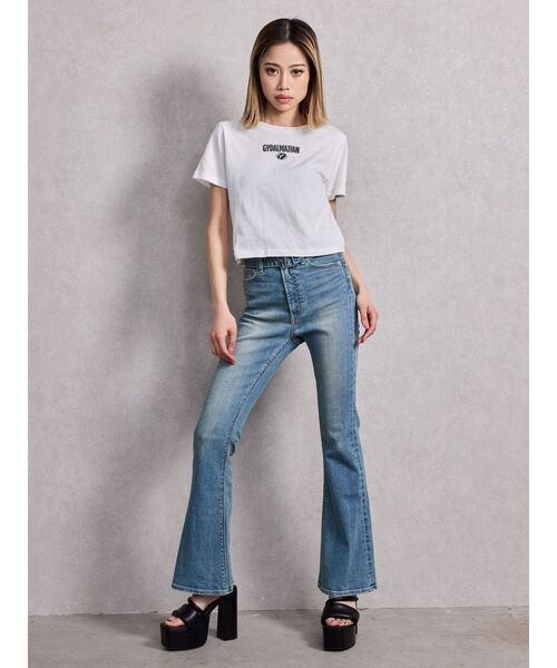 GYDA(ジェイダ)の「アシンメトリーラインパディングチャンキーサンダル(サンダル・レディース・オフホワイト/ブラック・LARGE/MEDIUM/SMALL)」の7枚目の写真