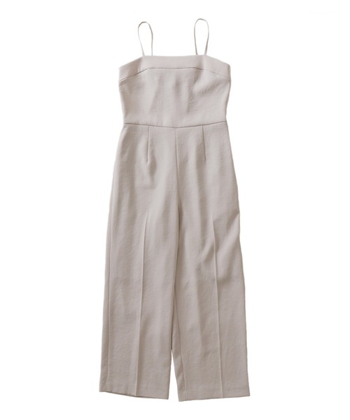 DRESSLAVE（ドレスレイブ）の「B7 / dry calze cami combinaison(ドライカルゼコンビネゾン)（サロペット/オーバーオール・レディース・ベージュ/グレー・38）」の2枚目の写真
