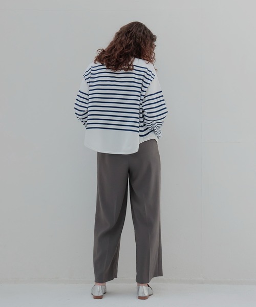 DRESSLAVE（ドレスレイブ）の「B7 / dry calze cami combinaison(ドライカルゼコンビネゾン)（サロペット/オーバーオール・レディース・ベージュ/グレー・38）」の9枚目の写真