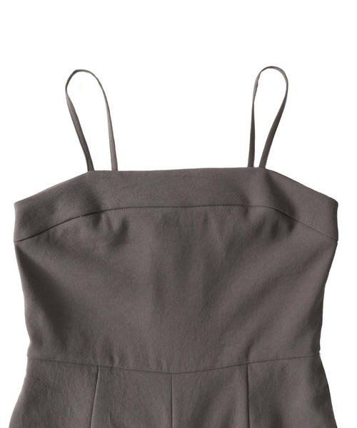DRESSLAVE（ドレスレイブ）の「B7 / dry calze cami combinaison(ドライカルゼコンビネゾン)（サロペット/オーバーオール・レディース・ベージュ/グレー・38）」の10枚目の写真