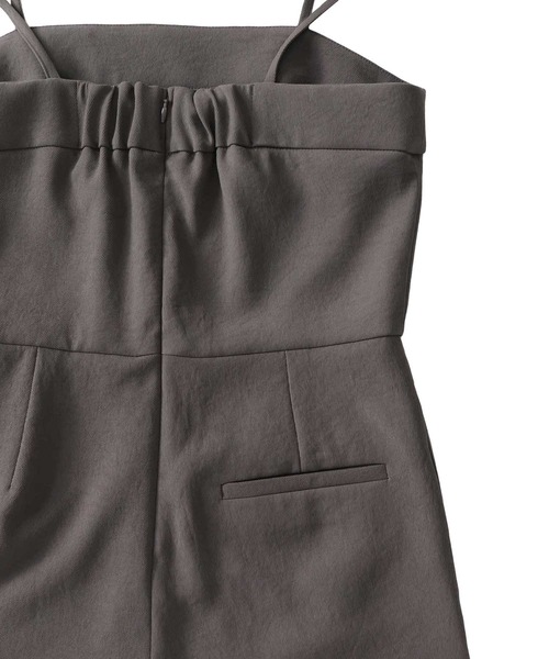 DRESSLAVE（ドレスレイブ）の「B7 / dry calze cami combinaison(ドライカルゼコンビネゾン)（サロペット/オーバーオール・レディース・ベージュ/グレー・38）」の13枚目の写真