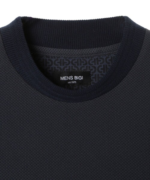 MEN'S BIGI(メンズビギ)の「【COLE HAAN/コール ハーン】別注 ハニカムジャージ素材ジャケットTEE<抗菌/UVカット/4WAYストレッチ>(Tシャツ/カットソー・メンズ・ブラック/ホワイト/ネイビー・01/02/03/04)」の16枚目の写真