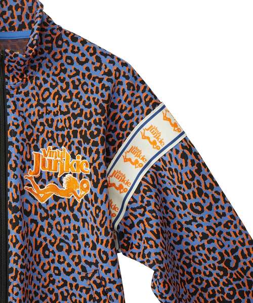 HYSTERIC GLAMOUR（ヒステリックグラマー）の「VINYL JUNKIE トラックジャケット（ブルゾン・レディース・ブルー系その他/グリーン系その他・FREE）」の8枚目の写真