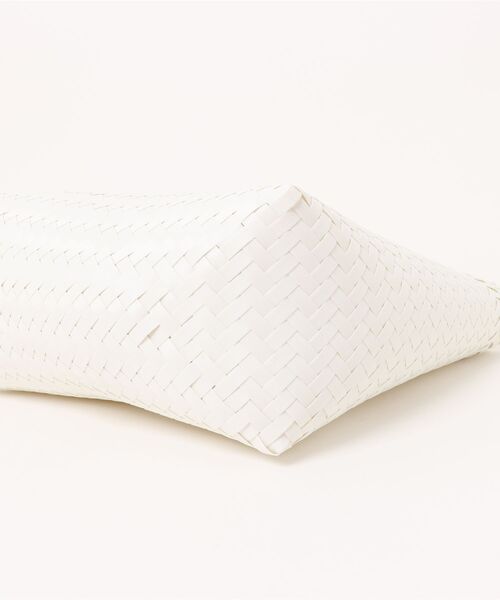 Maunaloa(マウナロア)の「【Maunaloa】ハンドルかごバッグ M(かごバッグ・レディース・グレー/ホワイト/ブラックミックス/ブルー系その他・FREE)」の7枚目の写真