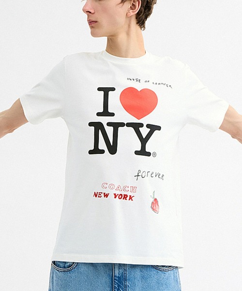 COACH × Guang Yuコーチレキシー半袖Tシャツカットソー