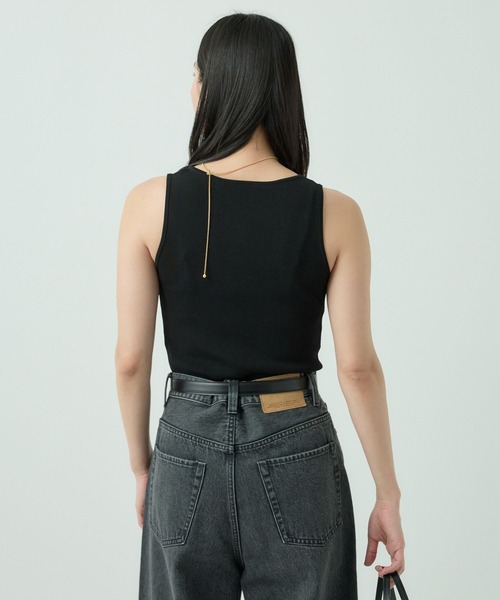 Chaos（カオス）の「Chaos(カオス)/ルーチェニットタンクトップ（ニット/セーター・レディース・ブラック/ライトピンク/ブラウン・FREE）」の17枚目の写真