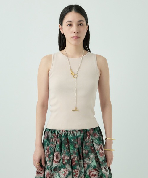 Chaos（カオス）の「Chaos(カオス)/ルーチェニットタンクトップ（ニット/セーター・レディース・ブラック/ライトピンク/ブラウン・FREE）」の18枚目の写真