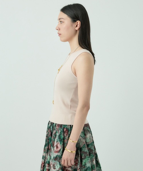 Chaos（カオス）の「Chaos(カオス)/ルーチェニットタンクトップ（ニット/セーター・レディース・ブラック/ライトピンク/ブラウン・FREE）」の19枚目の写真