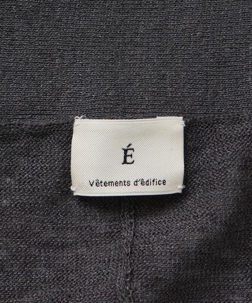 EDIFICE（エディフィス）の「E. リネン ブライトシアー カーディガン（カーディガン/ボレロ・メンズ・グレー/ネイビー/グリーン/ホワイト・LARGE/MEDIUM）」の18枚目の写真